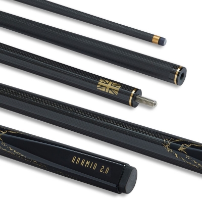 Power Glide Aramid snooker dákó 2 részes grafit pool biliárd dákó